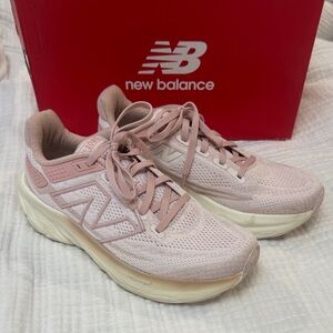 New Balance Women's Blush and Cream Athletic Shoes